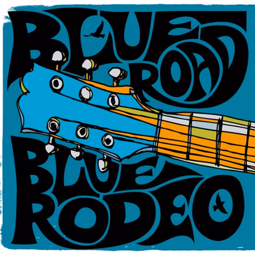 Blue Road album cover — Blue Rodeo, 2008